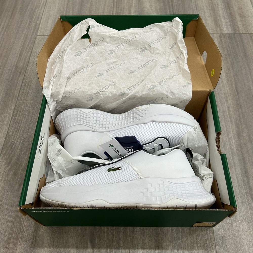 Lacoste White Casual Sneakers